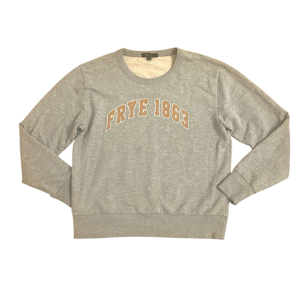Frye 1863 Gray Crewneck Sweatshirt Women’s Size Medium